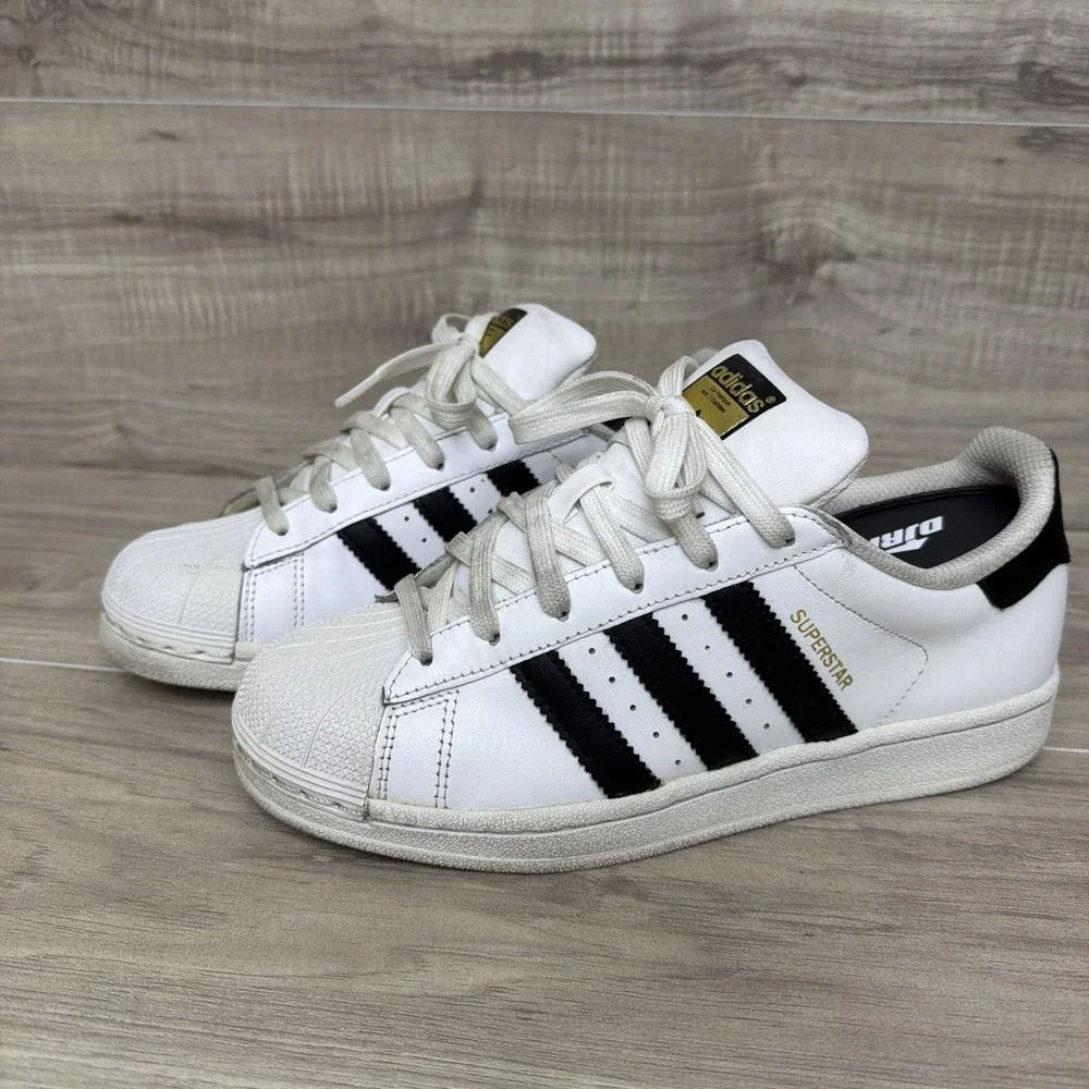 Adidas Superstar Shoes Men's Size 4.5 / Women's Size 6 C77124 Sneakers‎